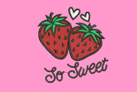 Cute Strawberry Embroidery: A Seller’s Review for Small Shops