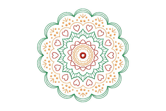 Mandala with Hearts: An Embroidery Seller’s Review
