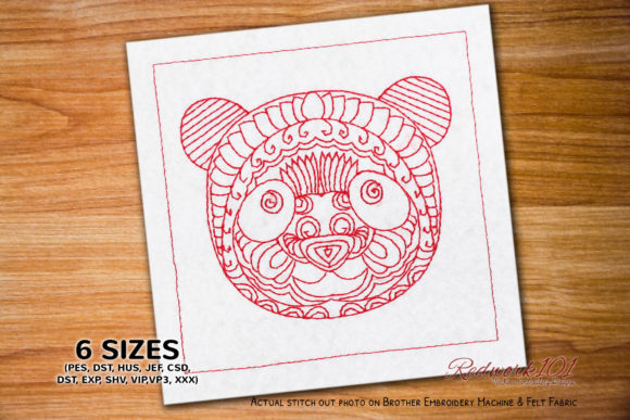 Panda Zentangle: A Designer's Honest Review for Real Embroidery Projects