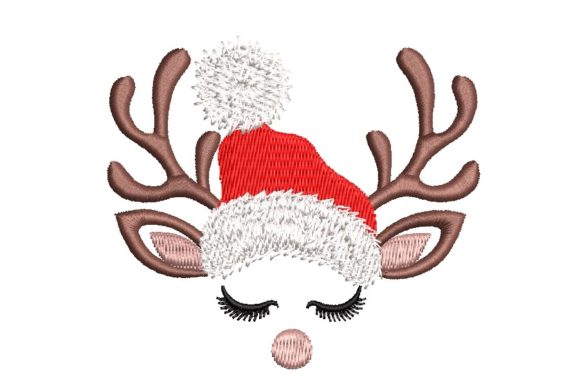 Reindeer Christmas Design for Handmade Gifts