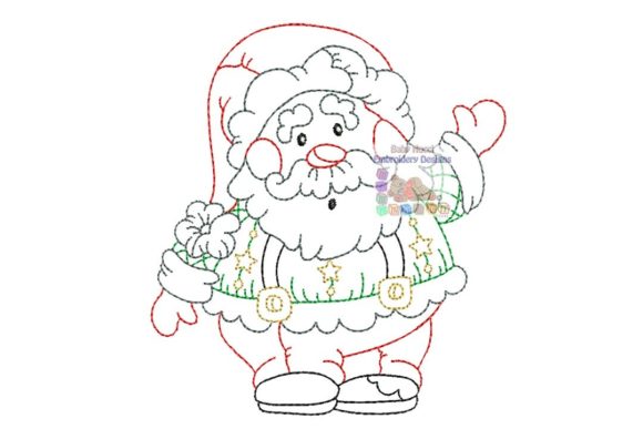 Santa Multicolor Character – A Seasonal Embroidery Review