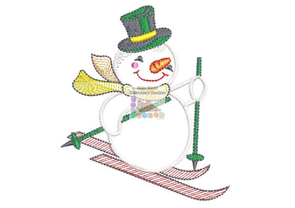 Snowman Begin to Ski: A Designer's First Look