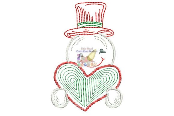 Snowman with Heart: A Pro Embroidery Designer's Review